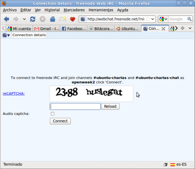 Webchat acceso